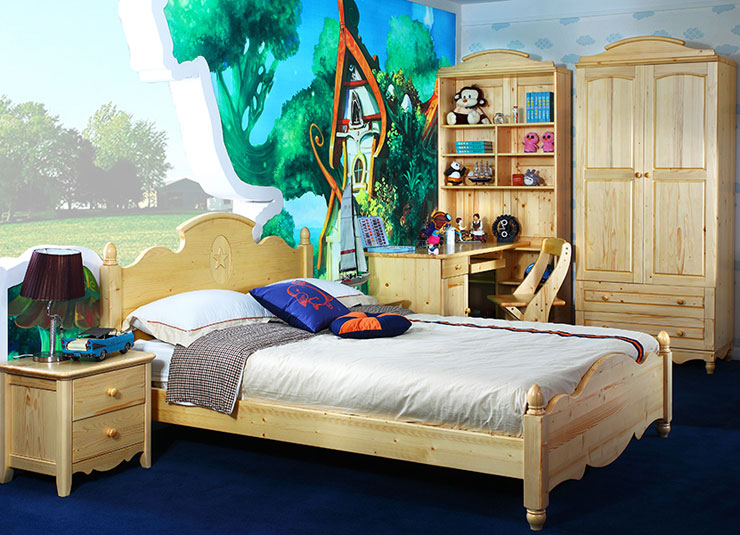 城堡王国卧室衣柜设计图 营造儿童梦幻国度 