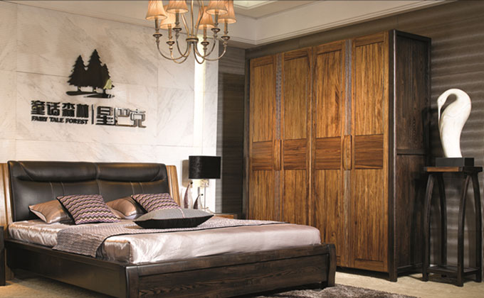 高雅而简约 童话森林星巴克系列衣柜效果图 