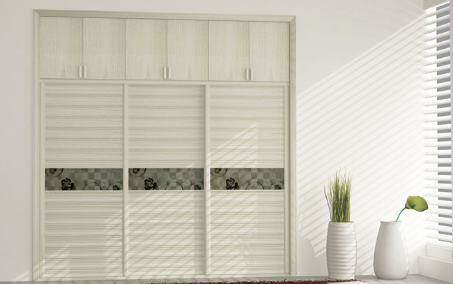 时尚简约衣柜效果图 饱满实用小空间