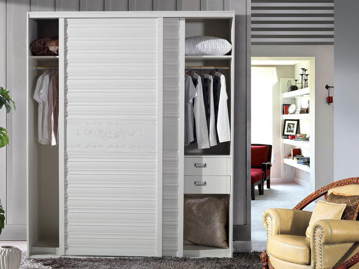 纯净素雅简约衣柜图片 营造现代时尚靓家