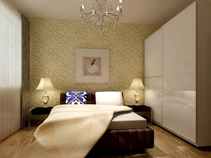 时尚烤漆衣柜效果图 社会精英装修