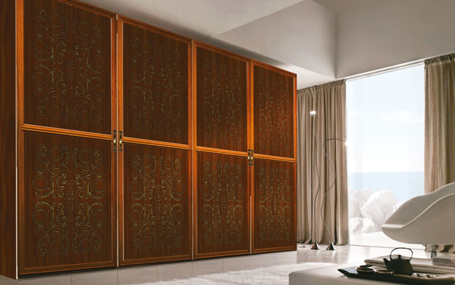 时尚古典温馨家居 摩登loft大衣柜效果图