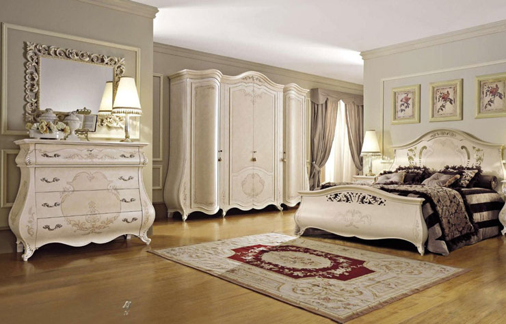 浪漫古典整体衣柜效果图 极白世界打造品质生活