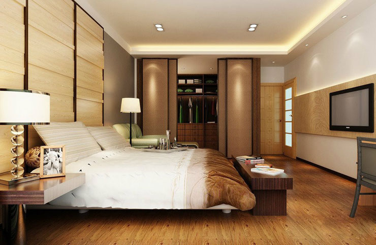 强收纳极 简约现代三居雅致衣柜效果图