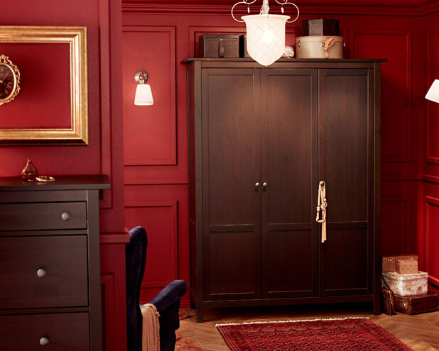 优雅复古美式家 金秋卧室衣柜效果图