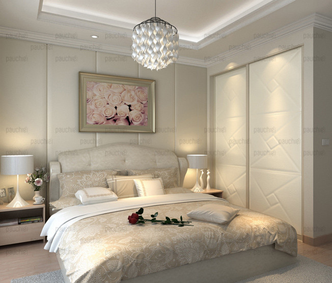 班尔奇整体推拉门衣柜效果图