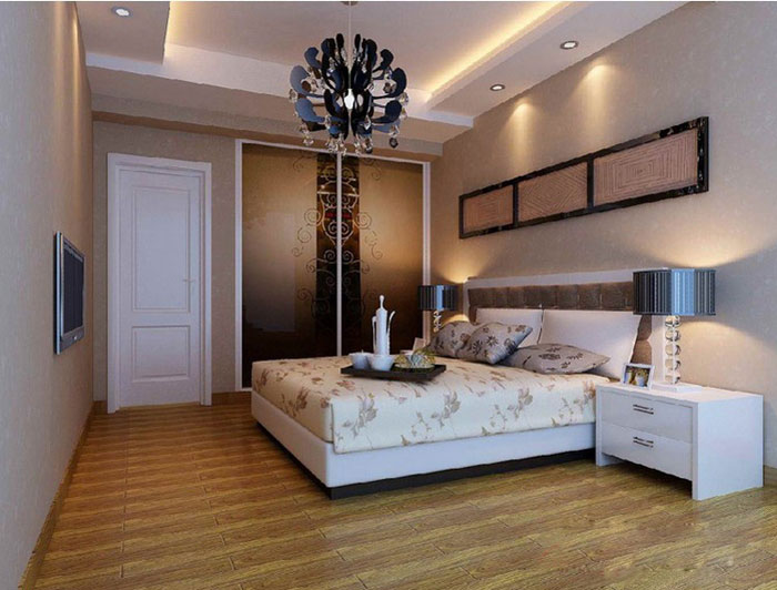 现代嵌入式衣柜设计图 尽享卧室温馨时光