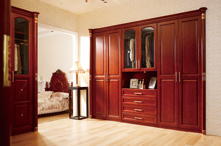 欧派实木衣柜效果图 构建尊贵品味之家