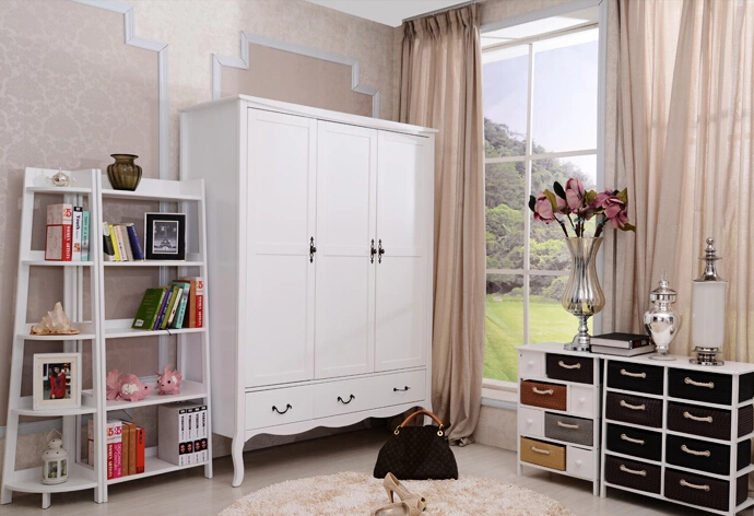 欧式环保实木衣柜设计图 欧式清新风格家