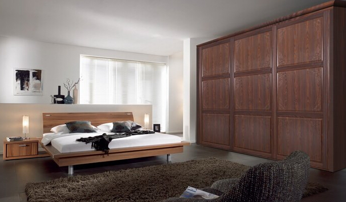 欧式实木衣柜效果图 家有美丽画卷