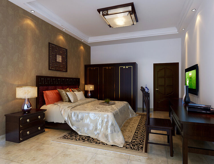 感受家居对称之美  新中式衣柜设计图