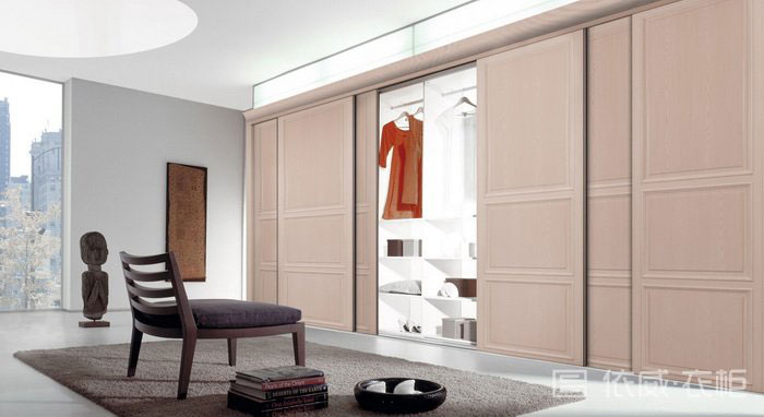 简欧风格依威衣柜设计图 素雅低调享受  