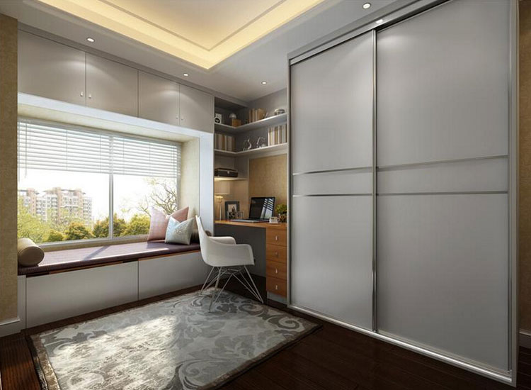 温馨开阔之家 现代推拉门衣柜效果图