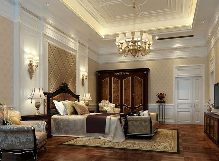 绚丽夺目衣柜效果图 高贵奢华相得益彰