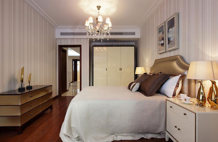 92平新古典混搭衣柜效果图 楼老装修不能老