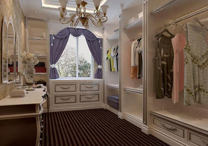 女人梦想中的衣柜设计图 最温柔的生活状态