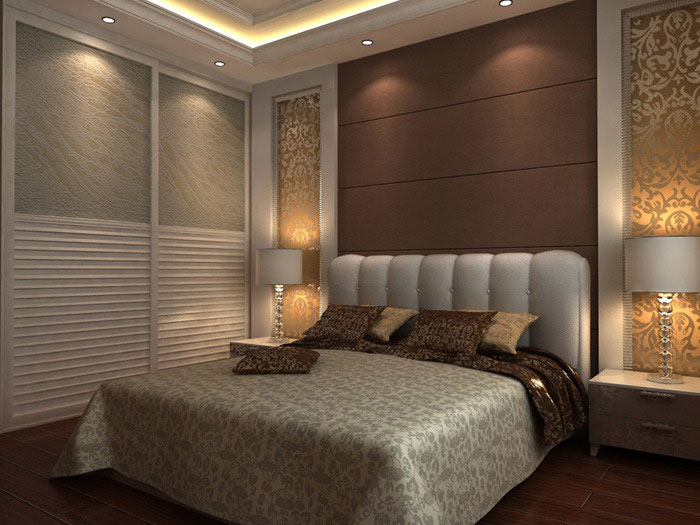 幸福重庆生活 现代主卧衣柜效果图