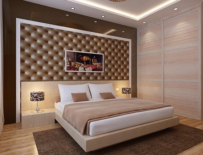  简约清爽小卧室衣柜效果图 营造舒心放松睡眠