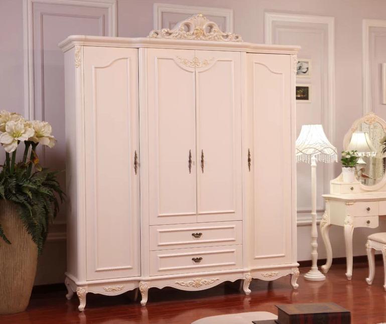 简约浪漫 欧式风情衣柜效果图