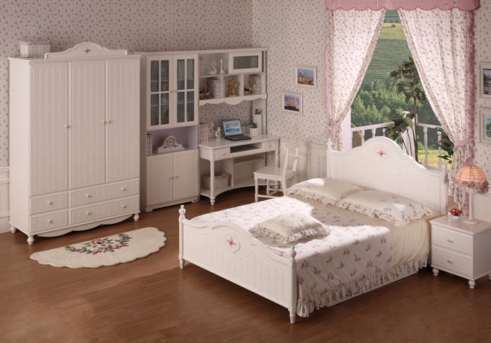 韩式田园整体衣柜图片 装点浪漫实用卧室