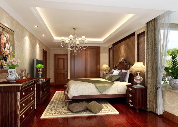 时尚高贵复古衣柜效果图 复制纯欧生活 