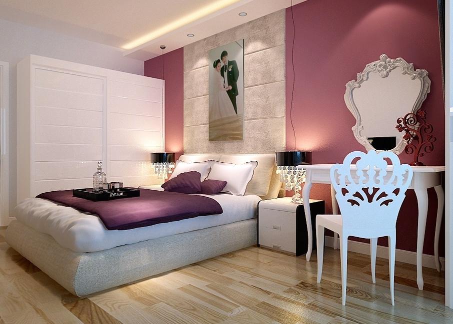 小夫妻生活的乐土 现代推拉门衣柜效果图