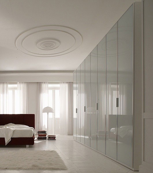 简洁时尚大衣柜效果图 可人质感家装