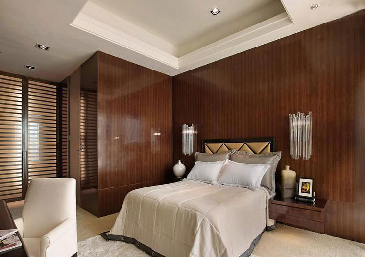 极简艺术家居 现代平开门衣柜效果图