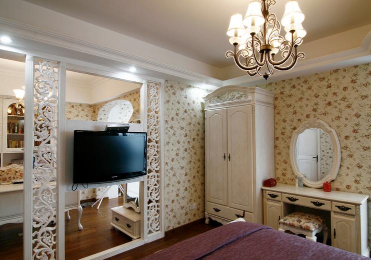 欧式田园风格衣柜效果图 都市人不可少的衣柜