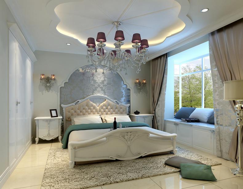 时尚低调卧室衣柜效果图 简欧风格经典耐看