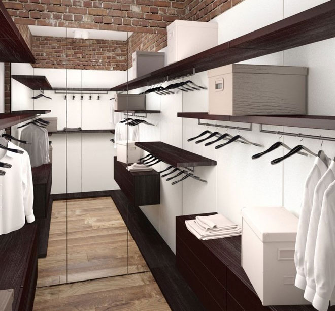 工业风潮流之家 潮流之家衣柜设计图