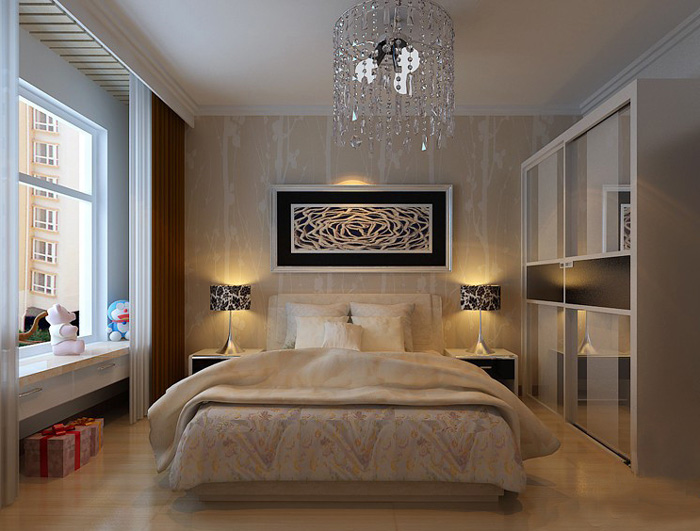 随季节家居变装 金秋卧室衣柜设计图