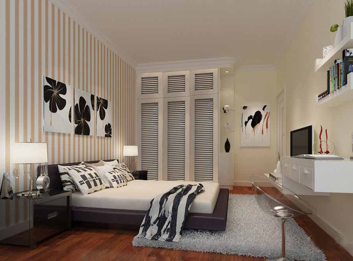 无拘爱居 现代简约风格衣柜效果图