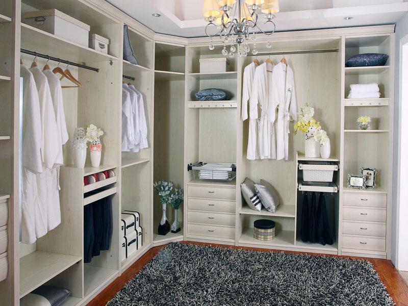 时尚精致白橡木衣柜设计图 寻找简单的温暖