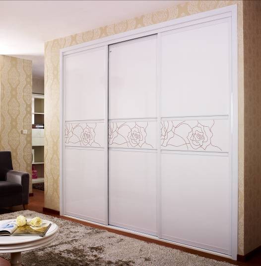 浪漫推拉门衣柜效果图 酒店式公寓装修