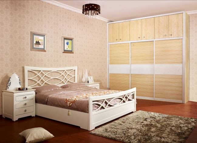 伊仕利风色花语衣柜效果图 华丽有品位的卧室