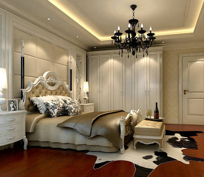 网友装修90平两居 经典欧式风格衣柜设计图