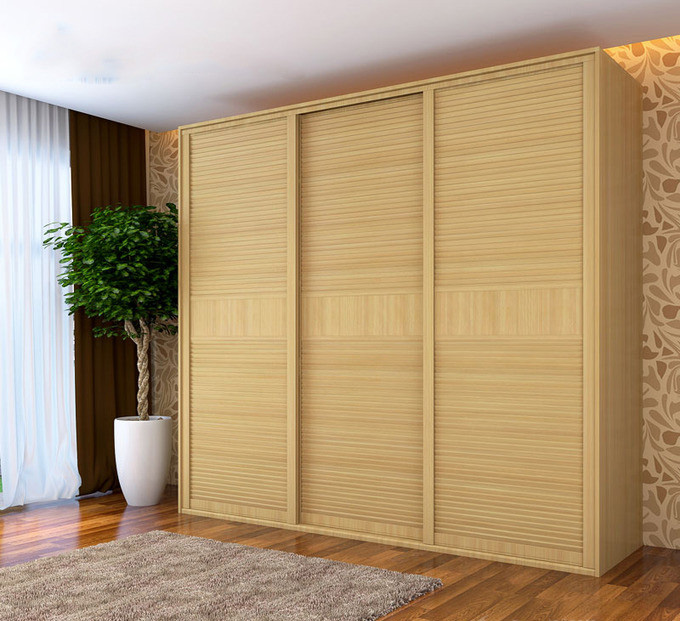 居家温馨推拉门衣柜效果图 古典现代并具