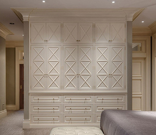 浪漫唯美欧式衣柜效果图 女人梦想中的衣柜