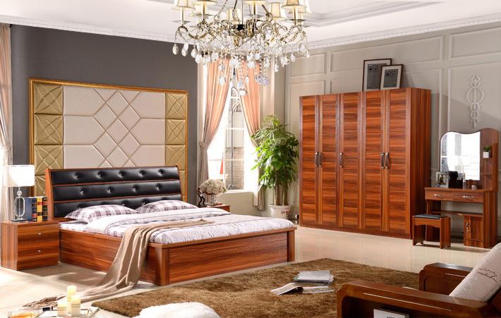 黄柚色整体衣柜效果图 古典气质交融汇散