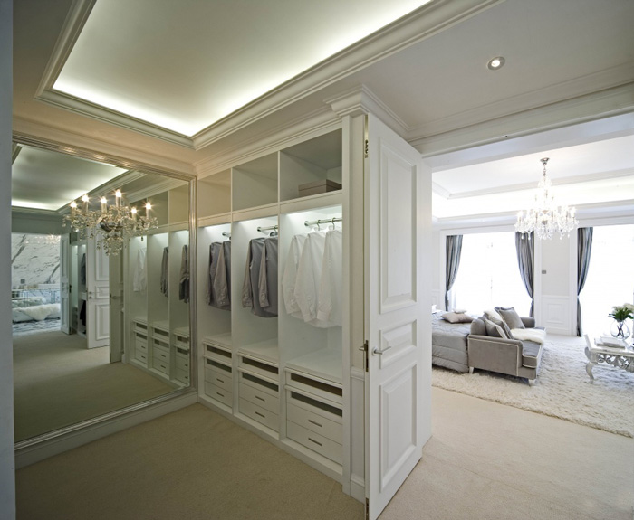 简约清新衣柜效果图 美观性同等重要