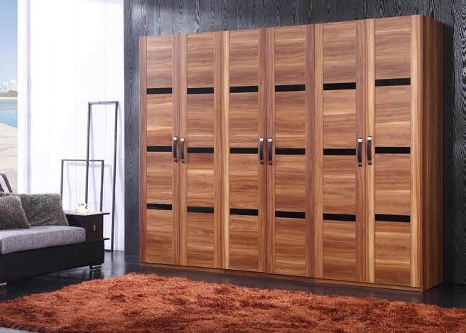 现代简约禾香板衣柜效果图 时光交错中感受美