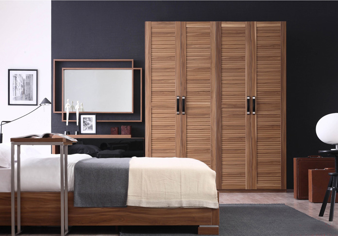 时尚优雅简约并存 现代简约整体衣柜效果图