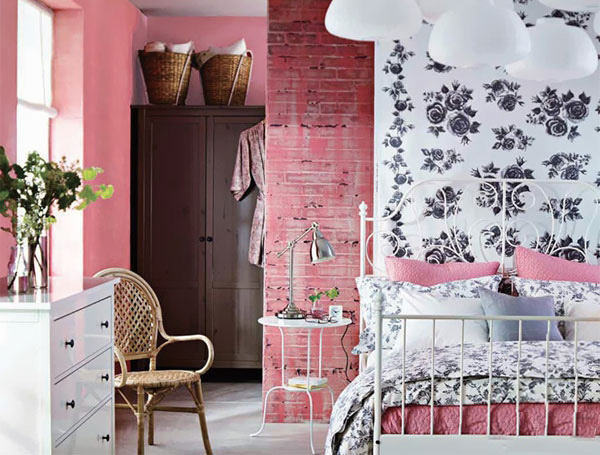 小户型机能美型 双开门实木衣柜效果图