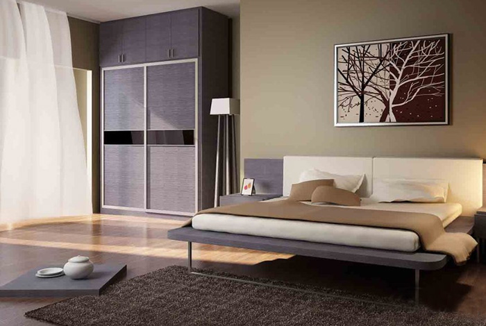 简约风格卧室衣柜图片 看成功女性强势家居风