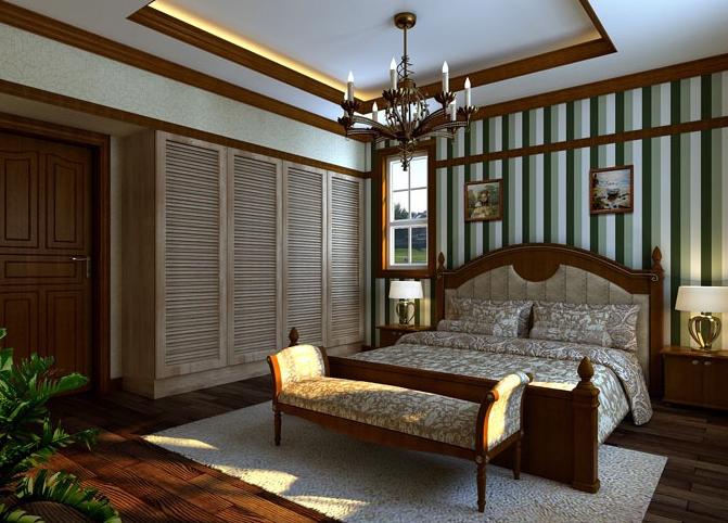 新古典卧室衣柜效果图 装出高贵家居风