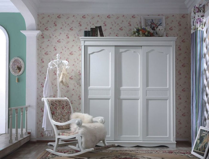 打造最低预算欧式家 欧式田园风格衣柜效果图