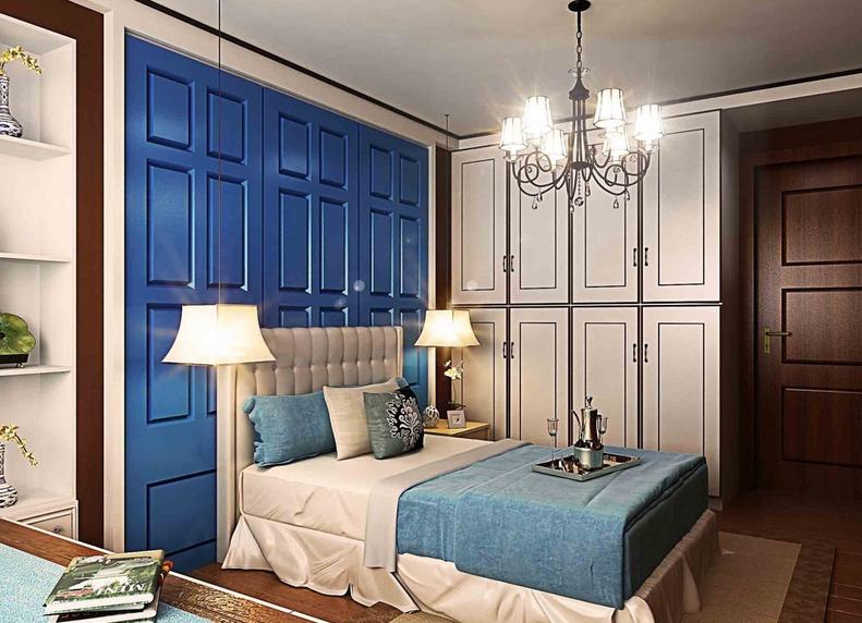 异国情调 混搭轻奢整体衣柜效果图