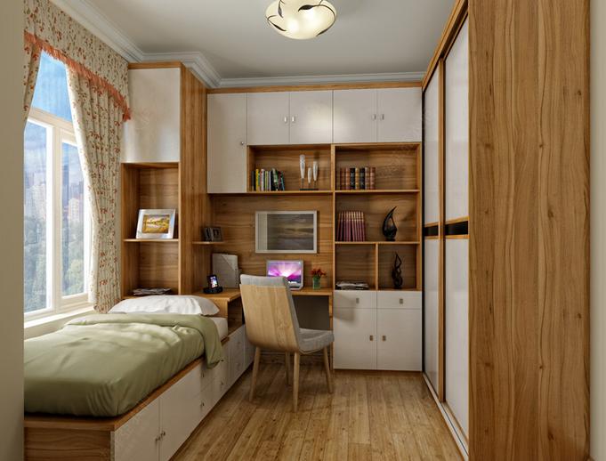 田园简洁卧室衣柜效果图 让你感受纯正大自然