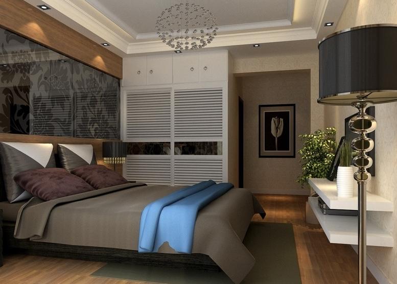 现代风格复式房 网友最喜爱的衣柜设计图